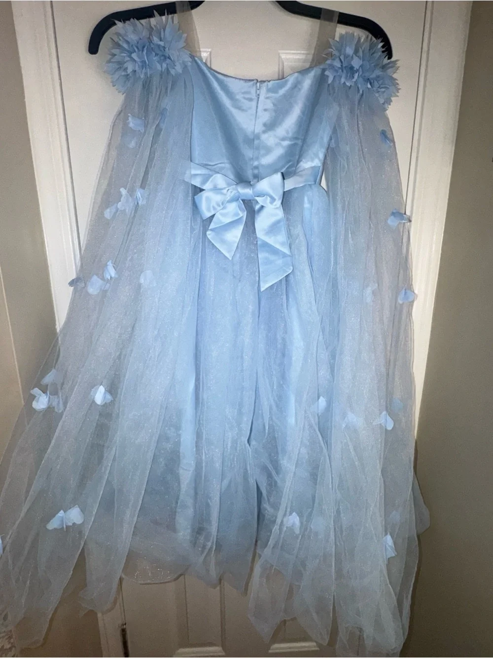 Blue Tulle Fairy Princess Costume for Kids